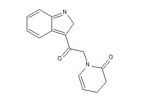 1-[2-(2H-indol-3-yl)-2-keto-ethyl]-3,4-dihydropyridin-2-one