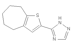 5-(5,6,7,8-tetrahydro-4H-cyclohepta[b]thiophen-2-yl)-1H-1,2,4-triazole
