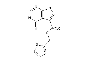 Image of 4-keto-3H-furo[2,3-d]pyrimidine-5-carboxylic Acid 2-thenyl Ester