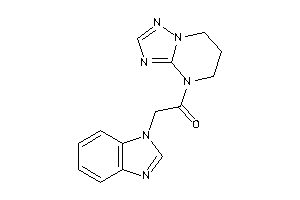 2-(benzimidazol-1-yl)-1-(6,7-dihydro-5H-[1,2,4]triazolo[1,5-a]pyrimidin-4-yl)ethanone
