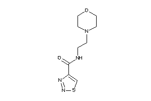 N-(2-morpholinoethyl)thiadiazole-4-carboxamide