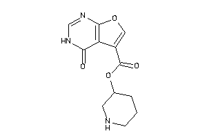 Image of 4-keto-3H-furo[2,3-d]pyrimidine-5-carboxylic Acid 3-piperidyl Ester