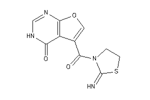 5-(2-iminothiazolidine-3-carbonyl)-3H-furo[2,3-d]pyrimidin-4-one