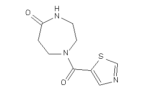 1-(thiazole-5-carbonyl)-1,4-diazepan-5-one