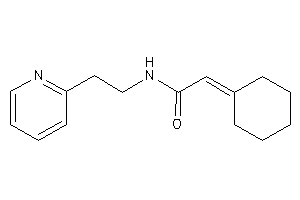 2-cyclohexylidene-N-[2-(2-pyridyl)ethyl]acetamide