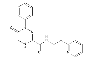 6-keto-1-phenyl-N-[2-(2-pyridyl)ethyl]-4,5-dihydro-1,2,4-triazine-3-carboxamide