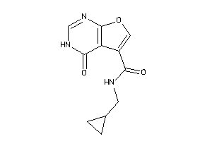 N-(cyclopropylmethyl)-4-keto-3H-furo[2,3-d]pyrimidine-5-carboxamide