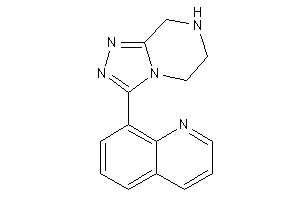 8-(5,6,7,8-tetrahydro-[1,2,4]triazolo[4,3-a]pyrazin-3-yl)quinoline