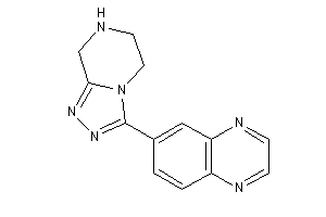 6-(5,6,7,8-tetrahydro-[1,2,4]triazolo[4,3-a]pyrazin-3-yl)quinoxaline