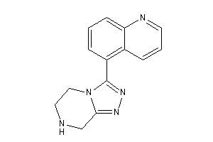 5-(5,6,7,8-tetrahydro-[1,2,4]triazolo[4,3-a]pyrazin-3-yl)quinoline
