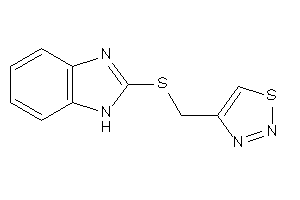 4-[(1H-benzimidazol-2-ylthio)methyl]thiadiazole