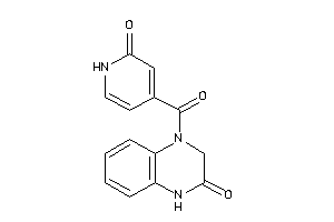Image of 4-(2-keto-1H-pyridine-4-carbonyl)-1,3-dihydroquinoxalin-2-one