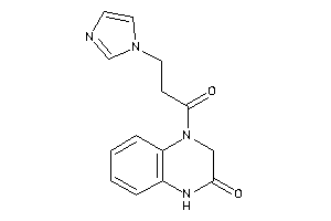 Image of 4-(3-imidazol-1-ylpropanoyl)-1,3-dihydroquinoxalin-2-one