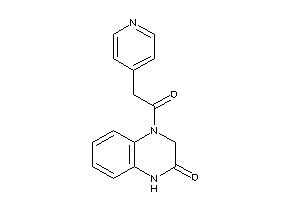 4-[2-(4-pyridyl)acetyl]-1,3-dihydroquinoxalin-2-one