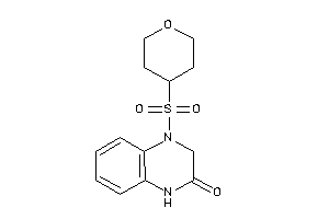 4-tetrahydropyran-4-ylsulfonyl-1,3-dihydroquinoxalin-2-one