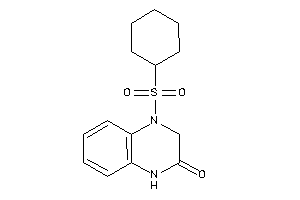 4-cyclohexylsulfonyl-1,3-dihydroquinoxalin-2-one
