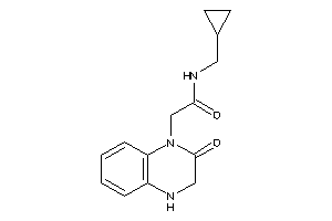 Image of N-(cyclopropylmethyl)-2-(2-keto-3,4-dihydroquinoxalin-1-yl)acetamide