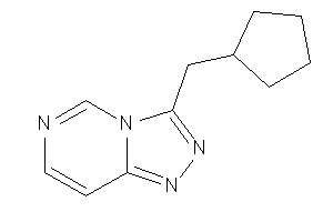 Image of 3-(cyclopentylmethyl)-[1,2,4]triazolo[3,4-f]pyrimidine