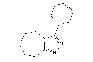 Image of 3-cyclohex-3-en-1-yl-6,7,8,9-tetrahydro-5H-[1,2,4]triazolo[4,3-a]azepine