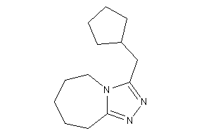 3-(cyclopentylmethyl)-6,7,8,9-tetrahydro-5H-[1,2,4]triazolo[4,3-a]azepine