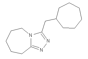 Image of 3-(cycloheptylmethyl)-6,7,8,9-tetrahydro-5H-[1,2,4]triazolo[4,3-a]azepine