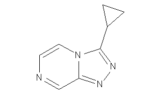 Image of 3-cyclopropyl-[1,2,4]triazolo[4,3-a]pyrazine