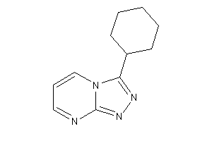 3-cyclohexyl-[1,2,4]triazolo[4,3-a]pyrimidine