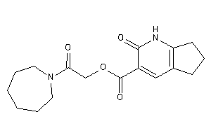 2-keto-1,5,6,7-tetrahydro-1-pyrindine-3-carboxylic Acid [2-(azepan-1-yl)-2-keto-ethyl] Ester