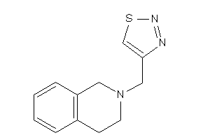 Image of 4-(3,4-dihydro-1H-isoquinolin-2-ylmethyl)thiadiazole