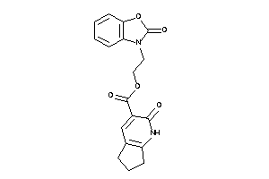 Image of 2-keto-1,5,6,7-tetrahydro-1-pyrindine-3-carboxylic Acid 2-(2-keto-1,3-benzoxazol-3-yl)ethyl Ester