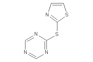 2-(s-triazin-2-ylthio)thiazole