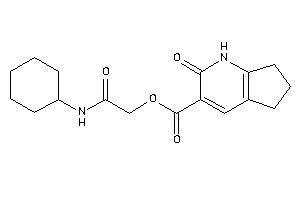 2-keto-1,5,6,7-tetrahydro-1-pyrindine-3-carboxylic Acid [2-(cyclohexylamino)-2-keto-ethyl] Ester
