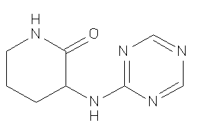 3-(s-triazin-2-ylamino)-2-piperidone