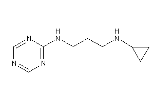 Cyclopropyl-[3-(s-triazin-2-ylamino)propyl]amine