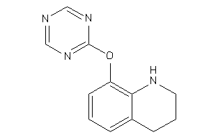 8-(s-triazin-2-yloxy)-1,2,3,4-tetrahydroquinoline
