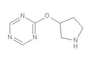 2-pyrrolidin-3-yloxy-s-triazine