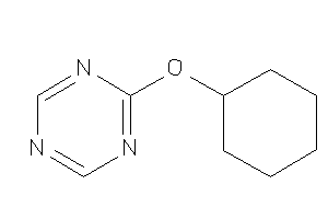 Image of 2-(cyclohexoxy)-s-triazine