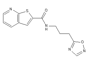N-[3-(1,2,4-oxadiazol-5-yl)propyl]thieno[2,3-b]pyridine-2-carboxamide