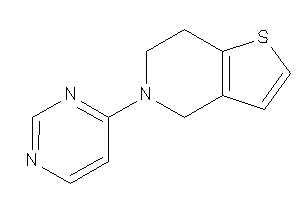 5-(4-pyrimidyl)-6,7-dihydro-4H-thieno[3,2-c]pyridine