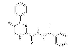 N'-benzoyl-6-keto-1-phenyl-4,5-dihydro-1,2,4-triazine-3-carbohydrazide