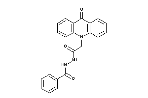 Image of N'-[2-(9-ketoacridin-10-yl)acetyl]benzohydrazide