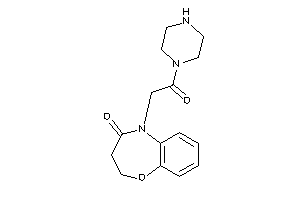 Image of 5-(2-keto-2-piperazino-ethyl)-2,3-dihydro-1,5-benzoxazepin-4-one