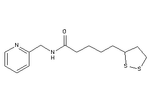 5-(dithiolan-3-yl)-N-(2-pyridylmethyl)valeramide