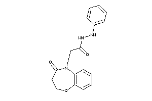 Image of 2-(4-keto-2,3-dihydro-1,5-benzoxazepin-5-yl)-N'-phenyl-acetohydrazide