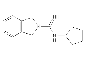 N-cyclopentylisoindoline-2-carboxamidine