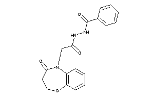 N'-[2-(4-keto-2,3-dihydro-1,5-benzoxazepin-5-yl)acetyl]benzohydrazide