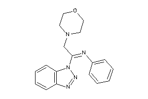 Image of [1-(benzotriazol-1-yl)-2-morpholino-ethylidene]-phenyl-amine