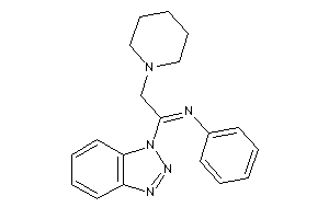 Image of [1-(benzotriazol-1-yl)-2-piperidino-ethylidene]-phenyl-amine