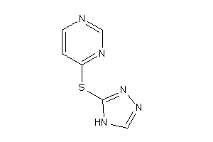 Image of 4-(4H-1,2,4-triazol-3-ylthio)pyrimidine