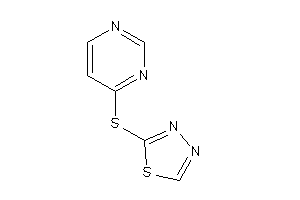 2-(4-pyrimidylthio)-1,3,4-thiadiazole